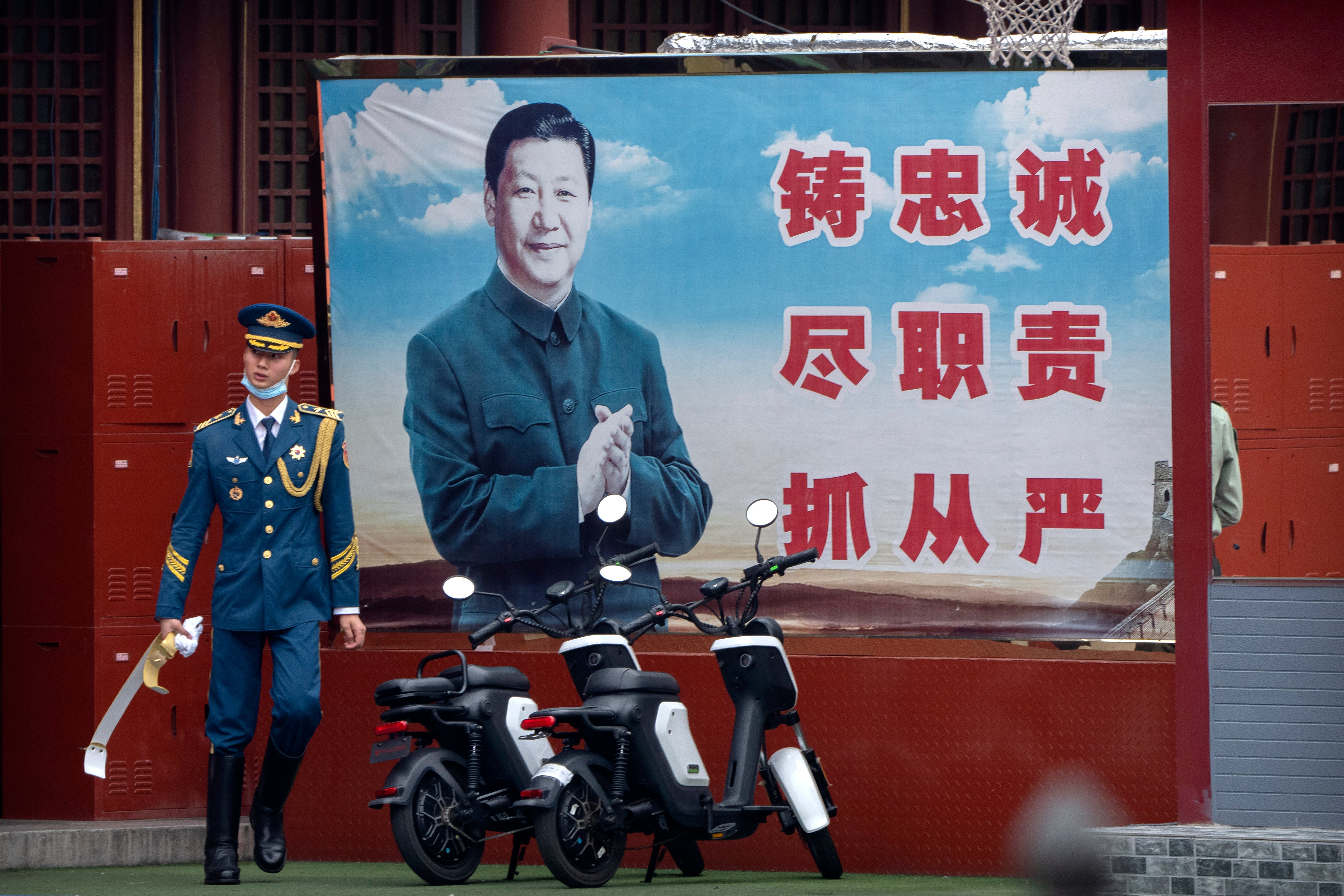 China Xi Stays Home
