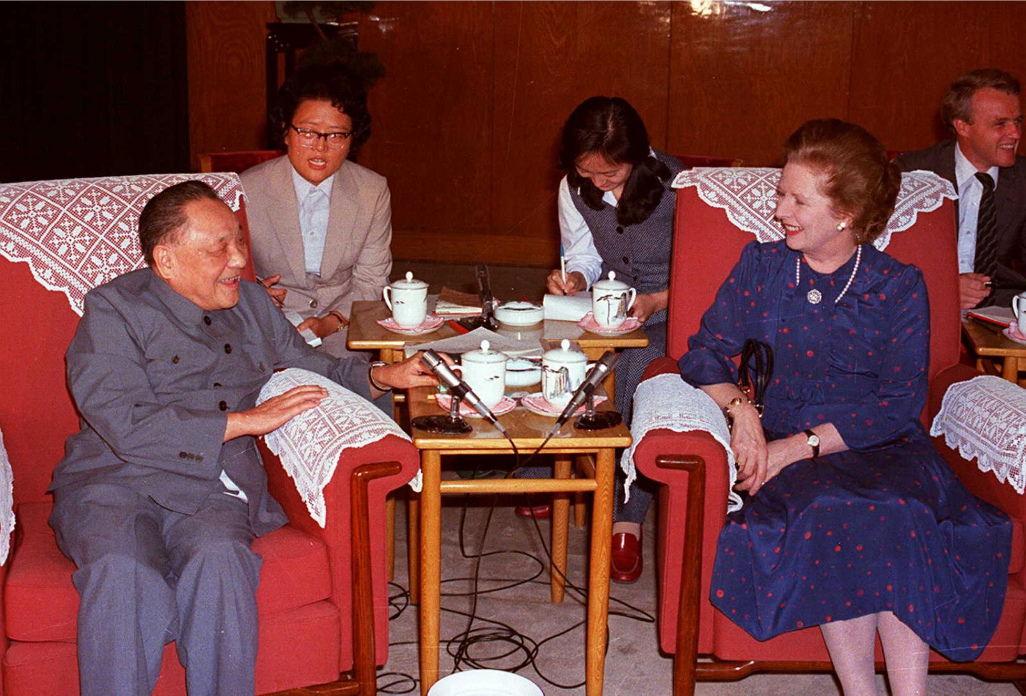 ‘To get rich is glorious’: Deng Xiaoping with Margaret Thatcher