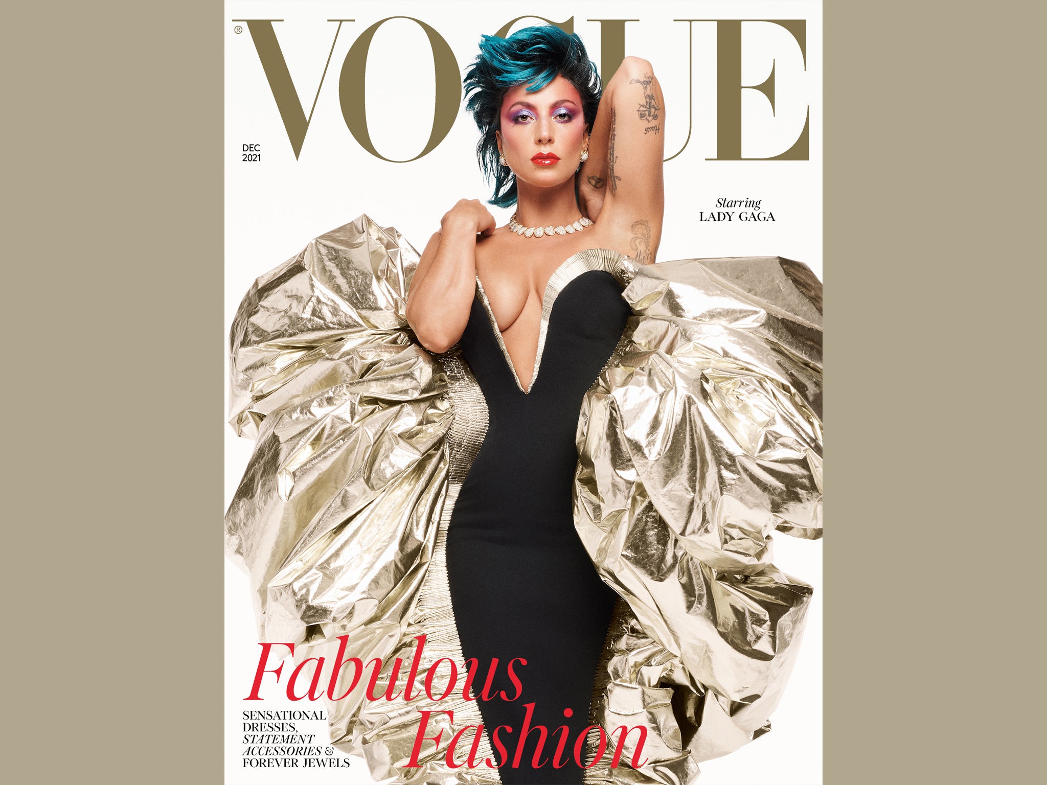 Lady Gaga for British Vogue