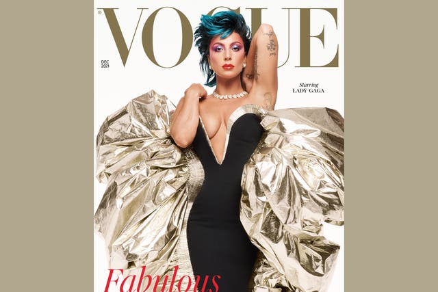 <p>Lady Gaga for British Vogue</p>
