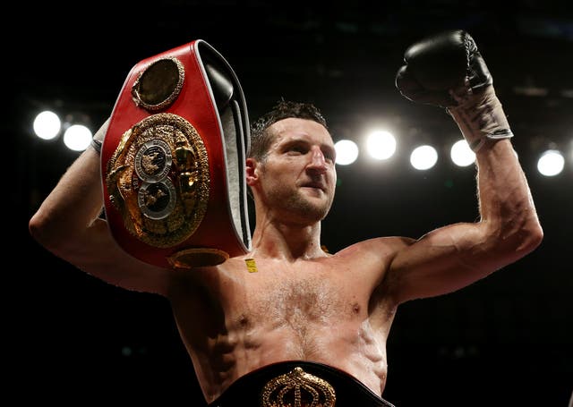 <p>Froch is a former super middleweight champion</p>