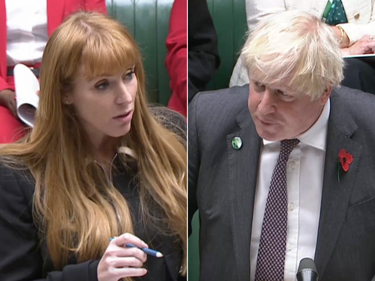 Angela Rayner accuses Boris Johnson of “Wallowing in Sleaze