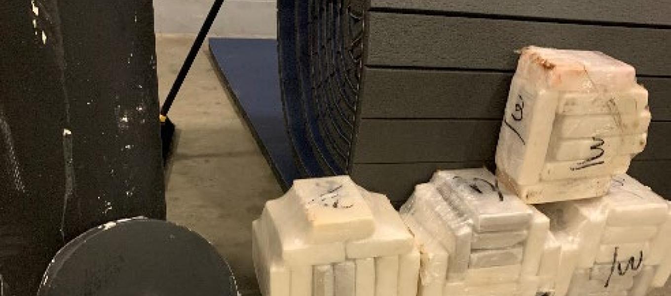 A record cocaine haul bound for New York was seized in New Jersey in late September