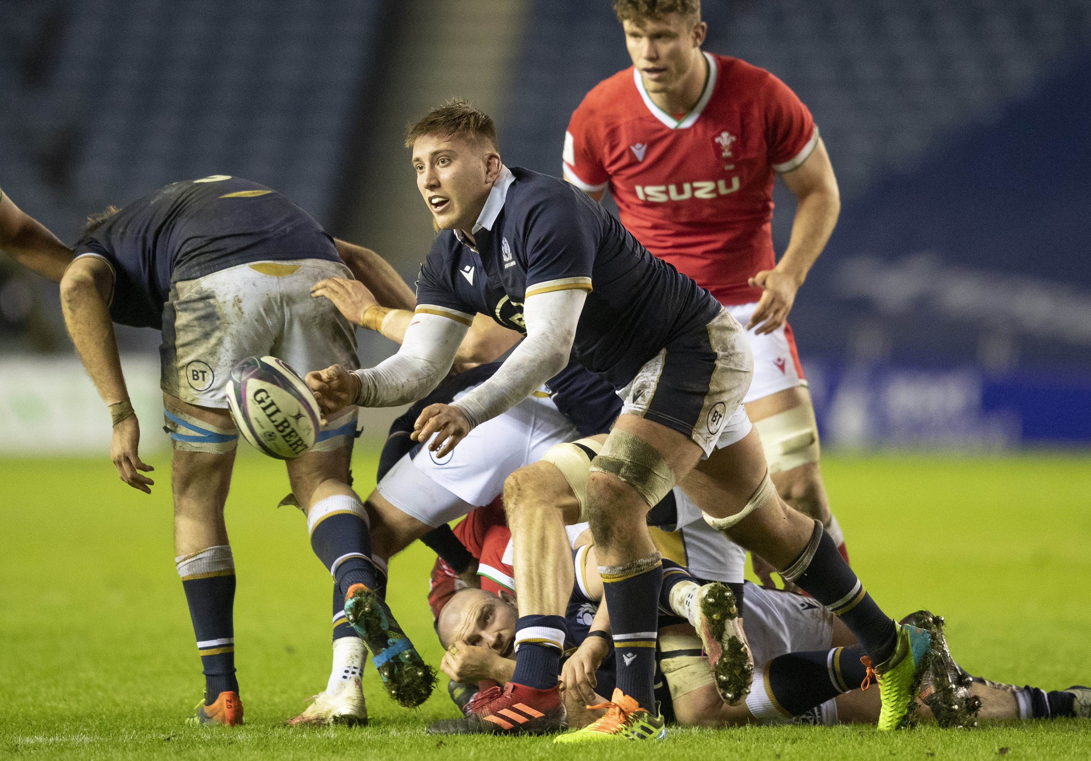 Scotland’s Matt Fagerson will be reunited with a former coach at BT Murrayfield (Jane Barlow/PA)