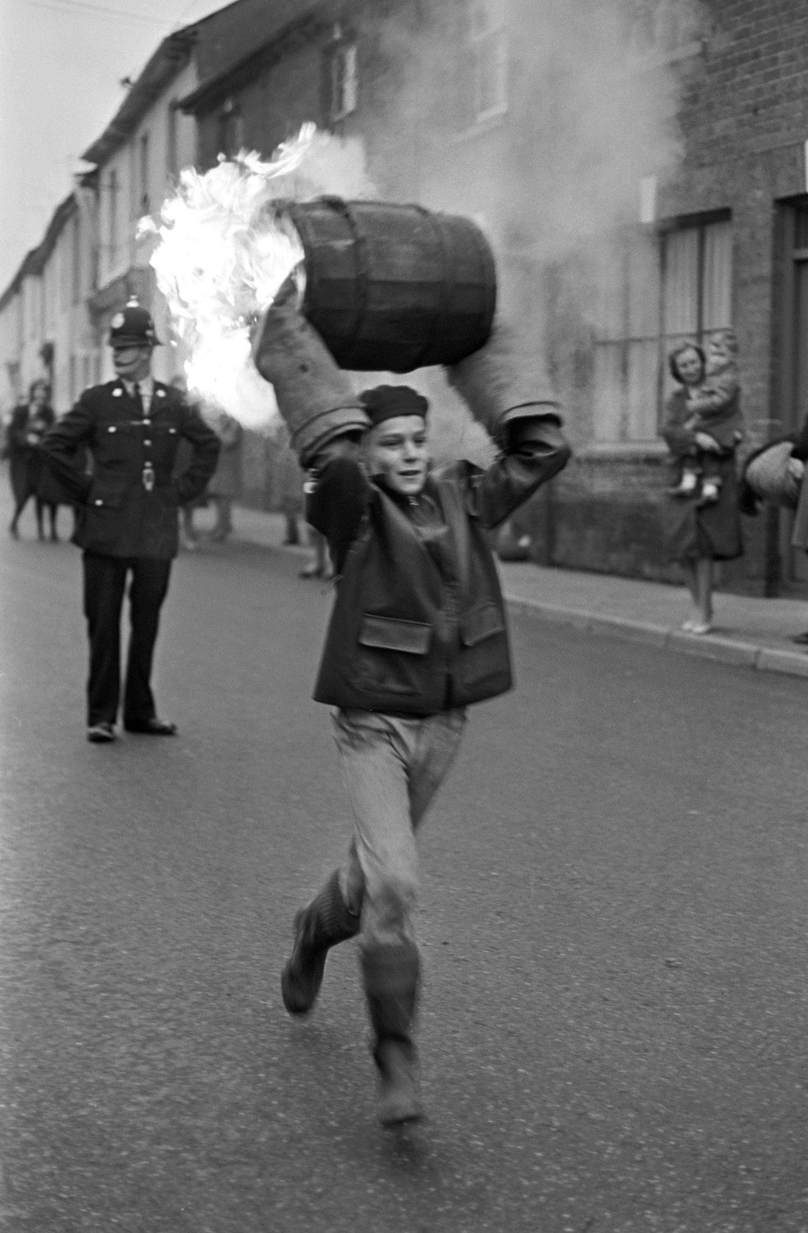 Burning barrels of tar and running through the streets is a lesser known, and these days even lesser performed, Bonfire Night ritual