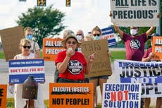 Foes of death penalty offer spiritual support at executions