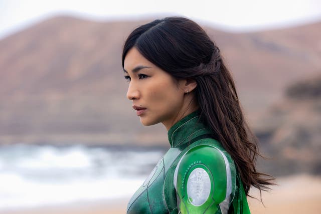 <p>Gemma Chan is Sersi, the closest thing to a protagonist in ‘Eternals’ </p>