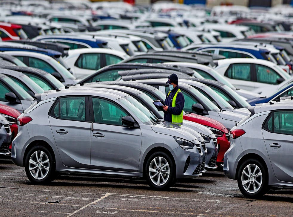 The SMMT said it expects a total of 1.66 million new cars to be registered in the UK this year (Peter Byrne/PA)
