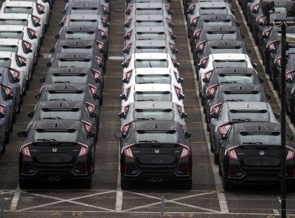 The car industry suffered its worst October performance since 1991, new figures show (Steve Parsons/PA)