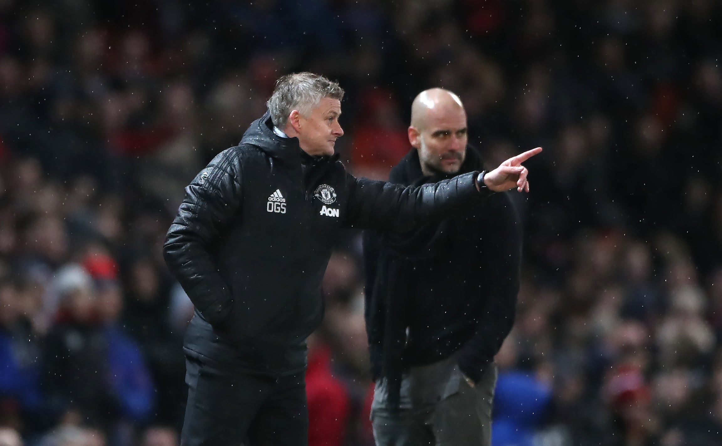 Manchester United take on Man City at Old Trafford on Saturday