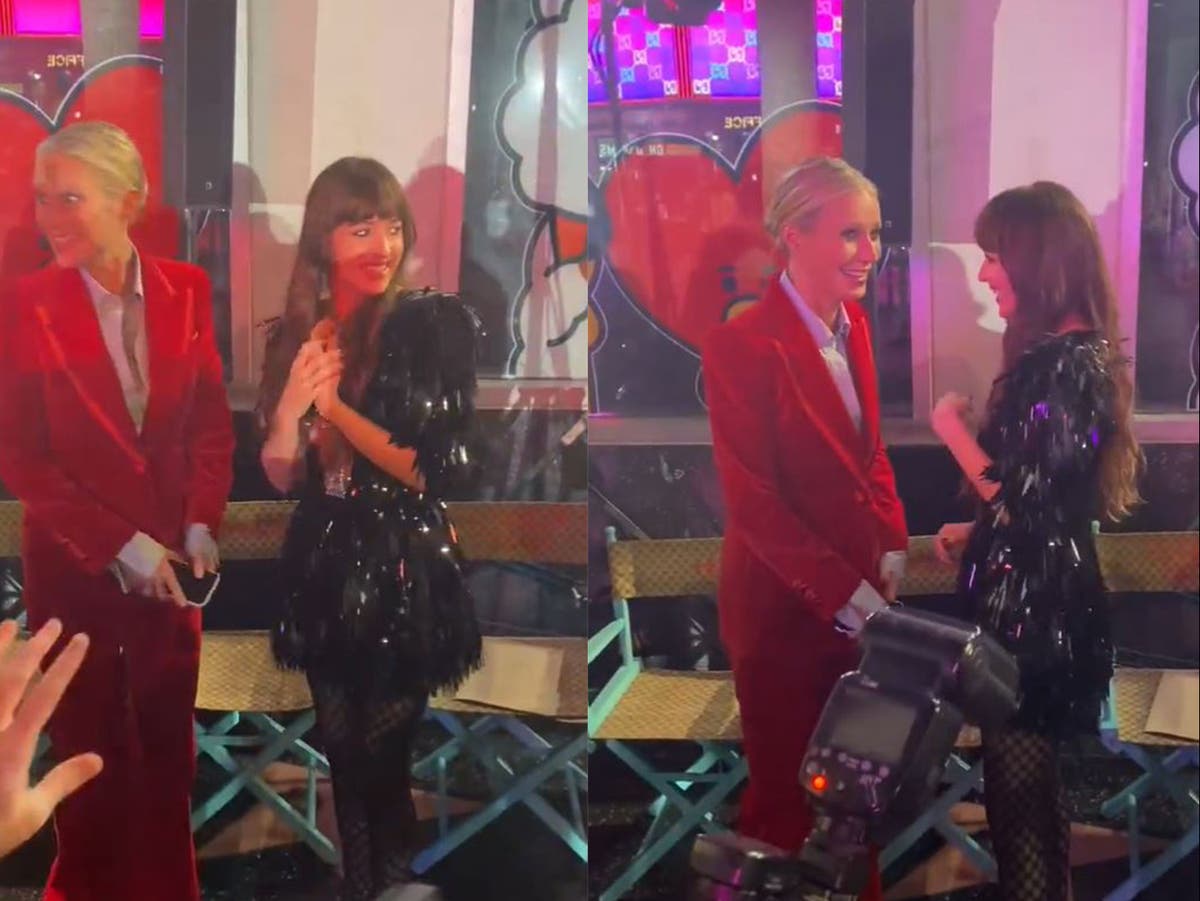Dakota Johnson and Gwyneth Paltrow offer masterclass in how to deal with your partner&rsquo;s ex at Gucci show