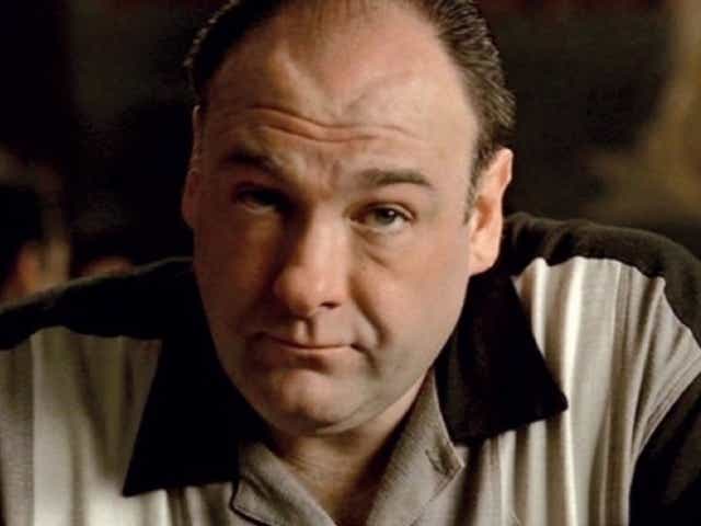 <p>James Gandolfini as Tony Sopranos on HBO show ‘The Sopranos’  </p>
