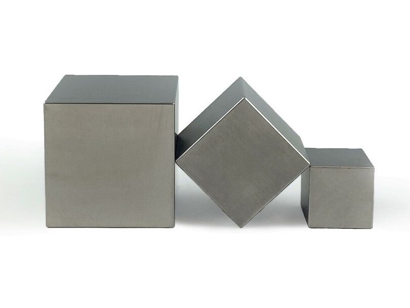 Tungsten cubes are ‘surprisingly heavy’ and offer a ‘great conversation piece’, one vendor claims