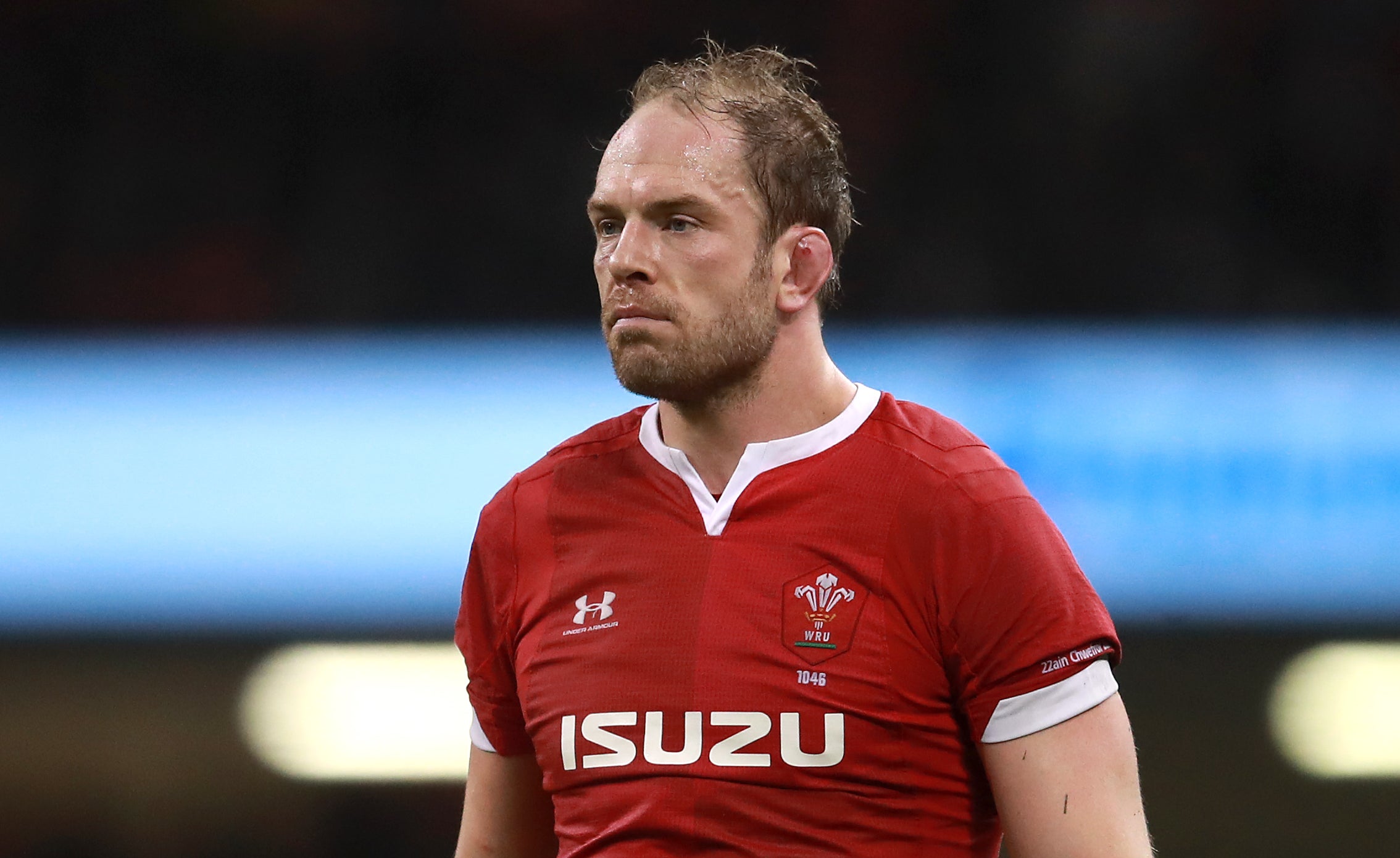 Alun Wyn Jones is injured (Adam Davy/PA)