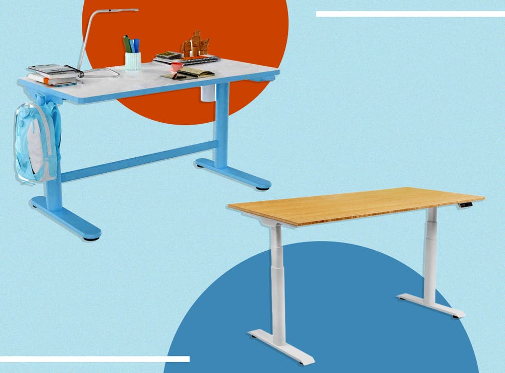 Best Standing Desk 2022 With Adjustable Heights And Electric Mechanisms The Independent - How Do Height Adjustable Desks Work
