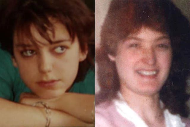 <p>The murders of Caroline Pierce, left, and Wendy Knell remained a mystery for decades</p>
