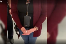 Shocking video shows moment police called by Southwest accused mother of kidnapping biracial daughter