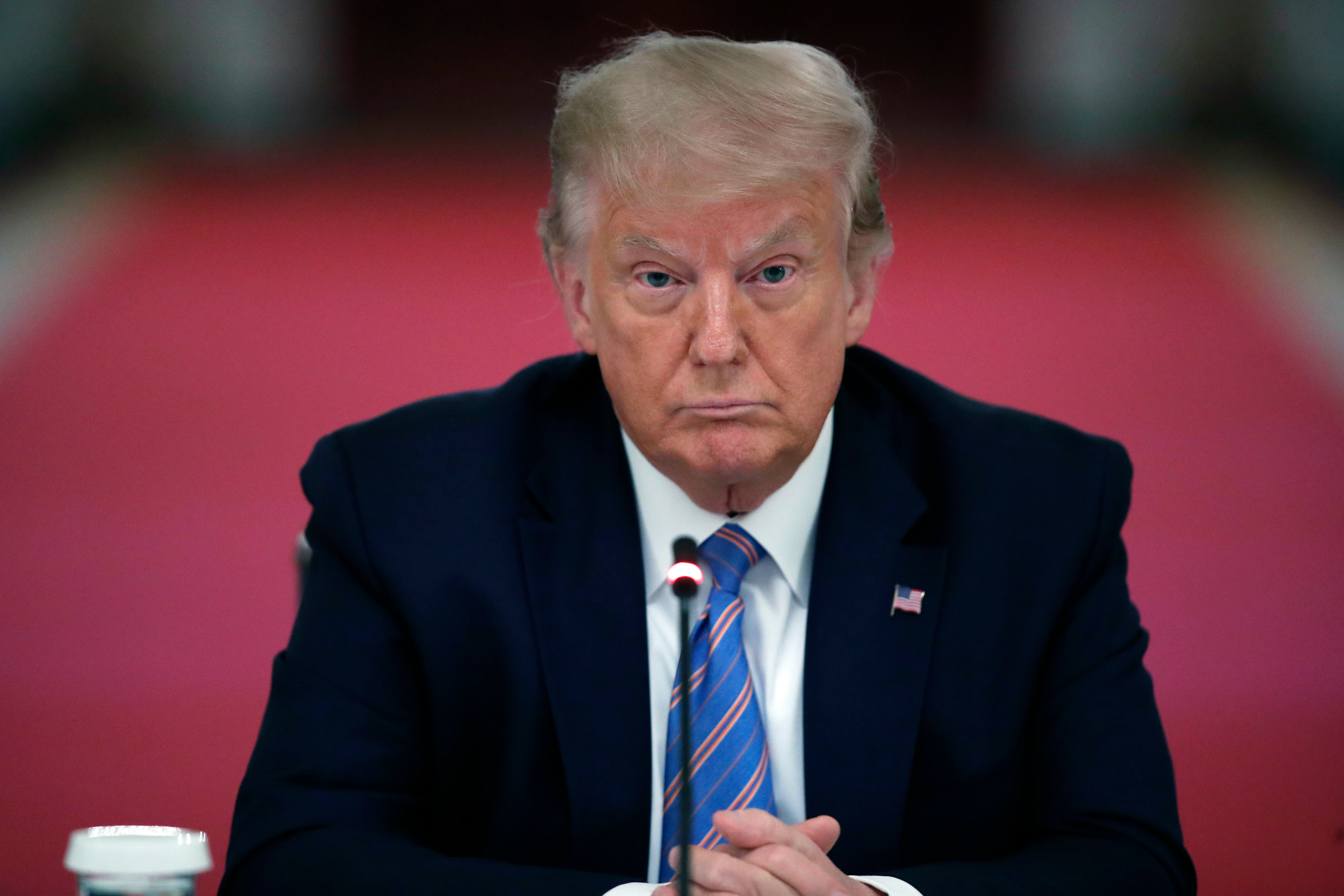 Donald Trump has said he is holding off on announcing a 2024 presidential campaign until after next year’s midterm elections