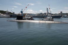 US Navy sacks commander of submarine that crashed into underwater mountain