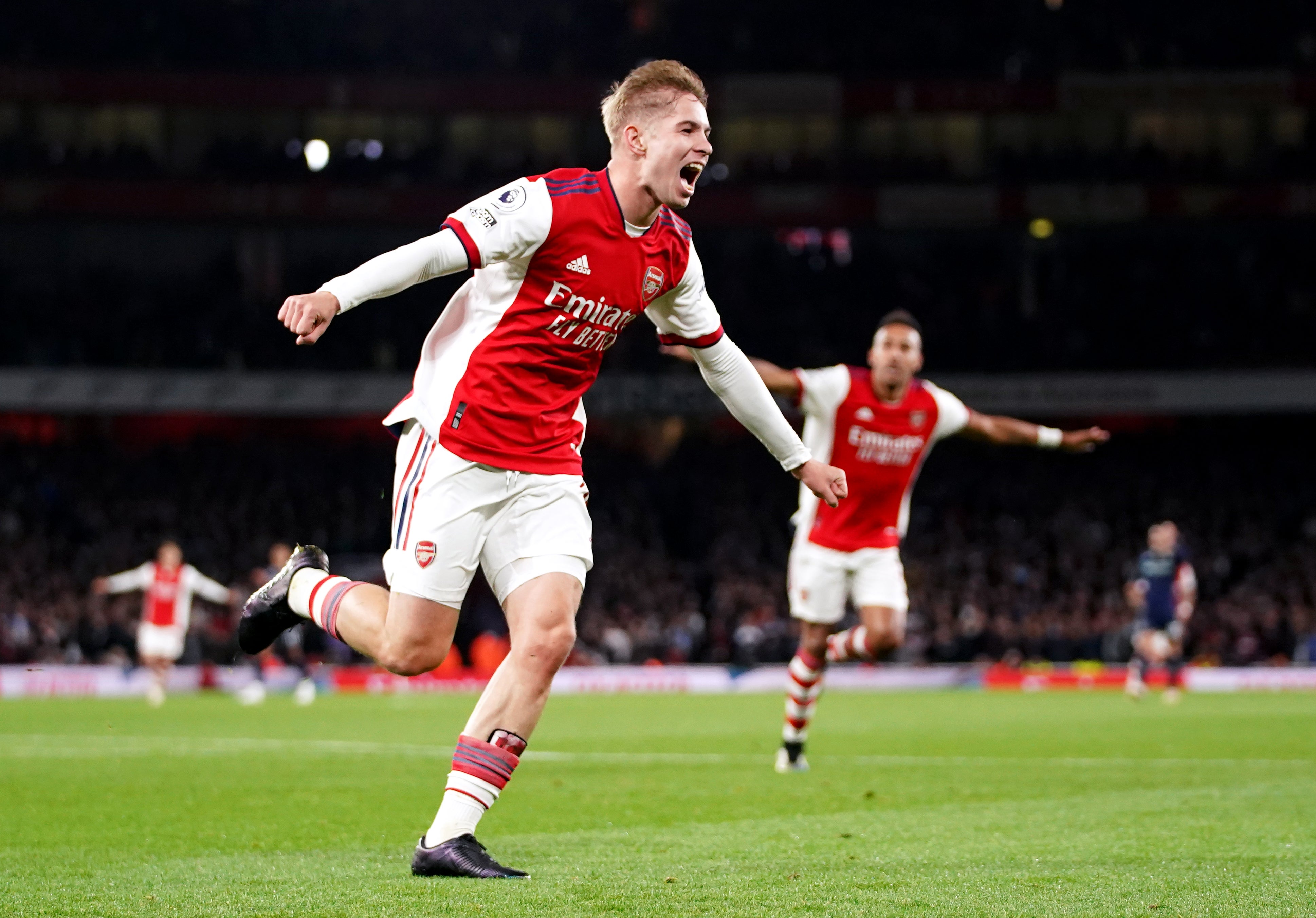 Emile Smith-Rowe missed out on an England call-up despite a fine run of form. (Zac Goodwin/PA)