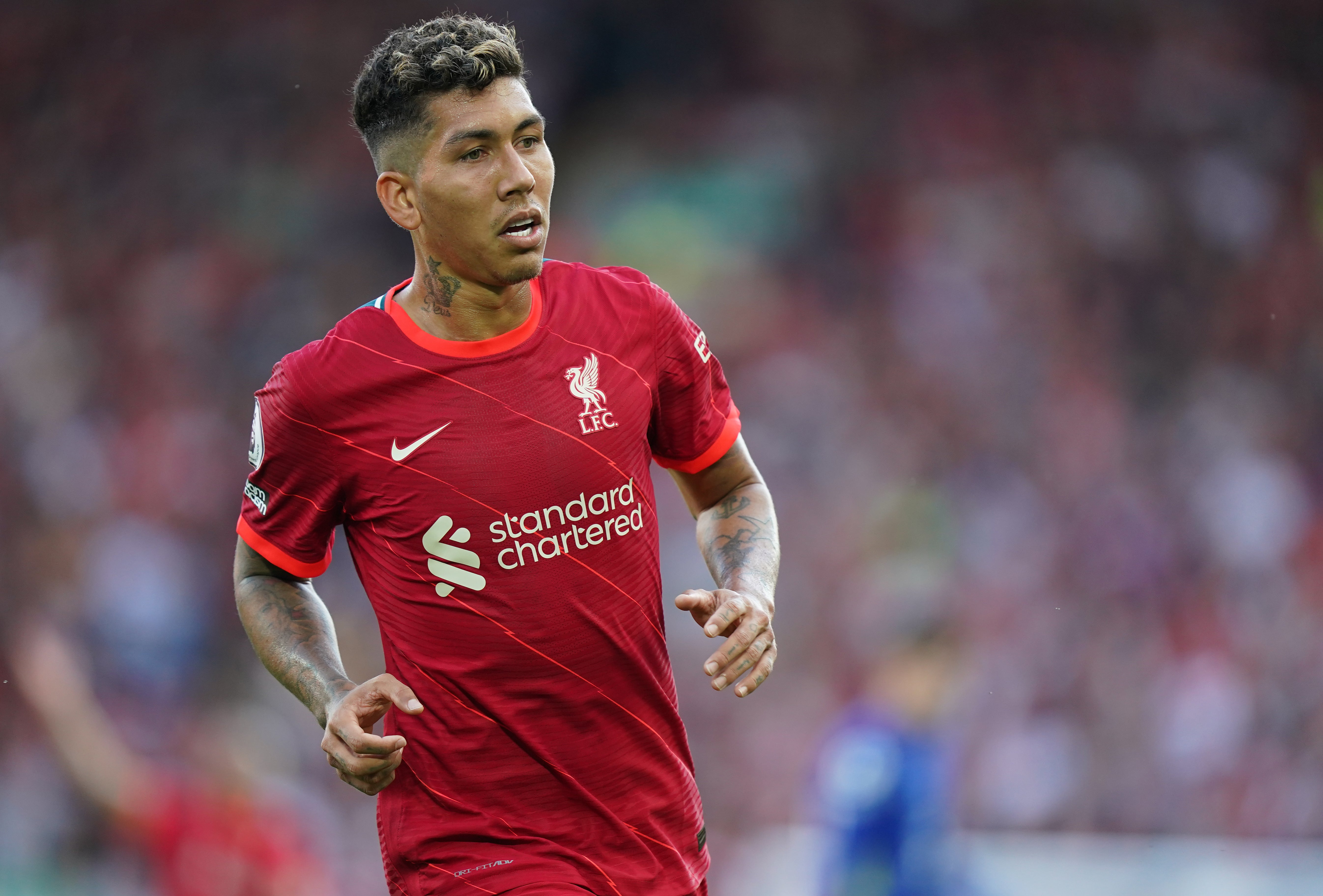 Roberto Firmino is injured (Mike Egerton/PA)