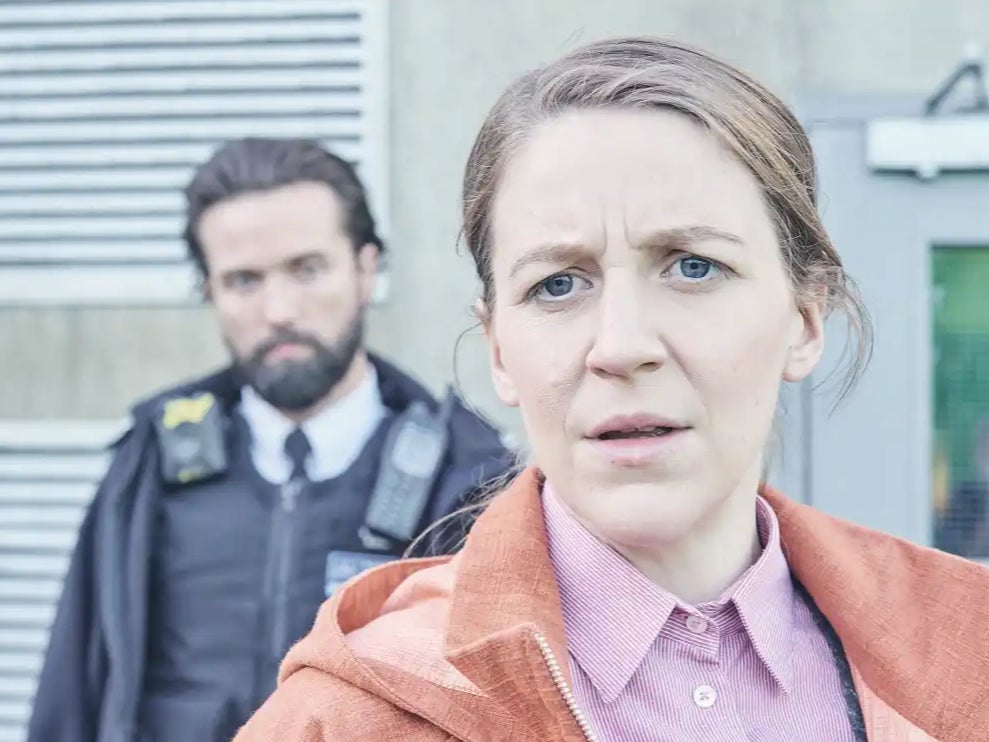 Gemma Whelan as DS Sarah Collins in ‘The Tower’