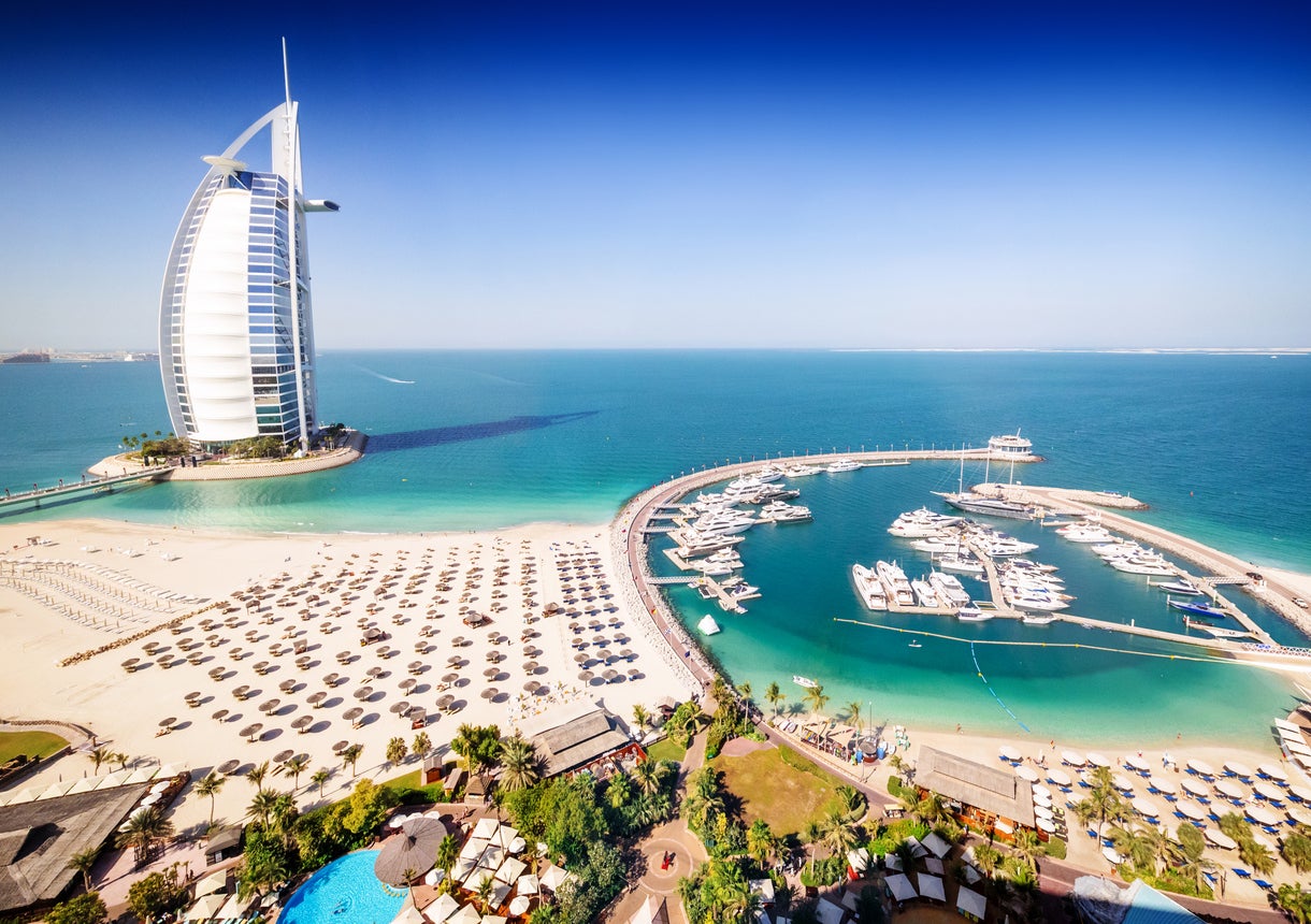 Dubai in the UAE sells itself as a place everyone wants to be