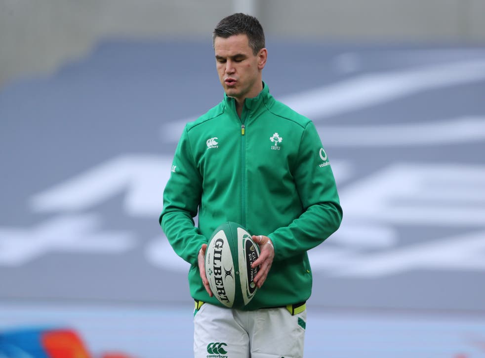 Ireland captain Johnny Sexton is preparing for a landmark appearance (Niall Carson/PA)