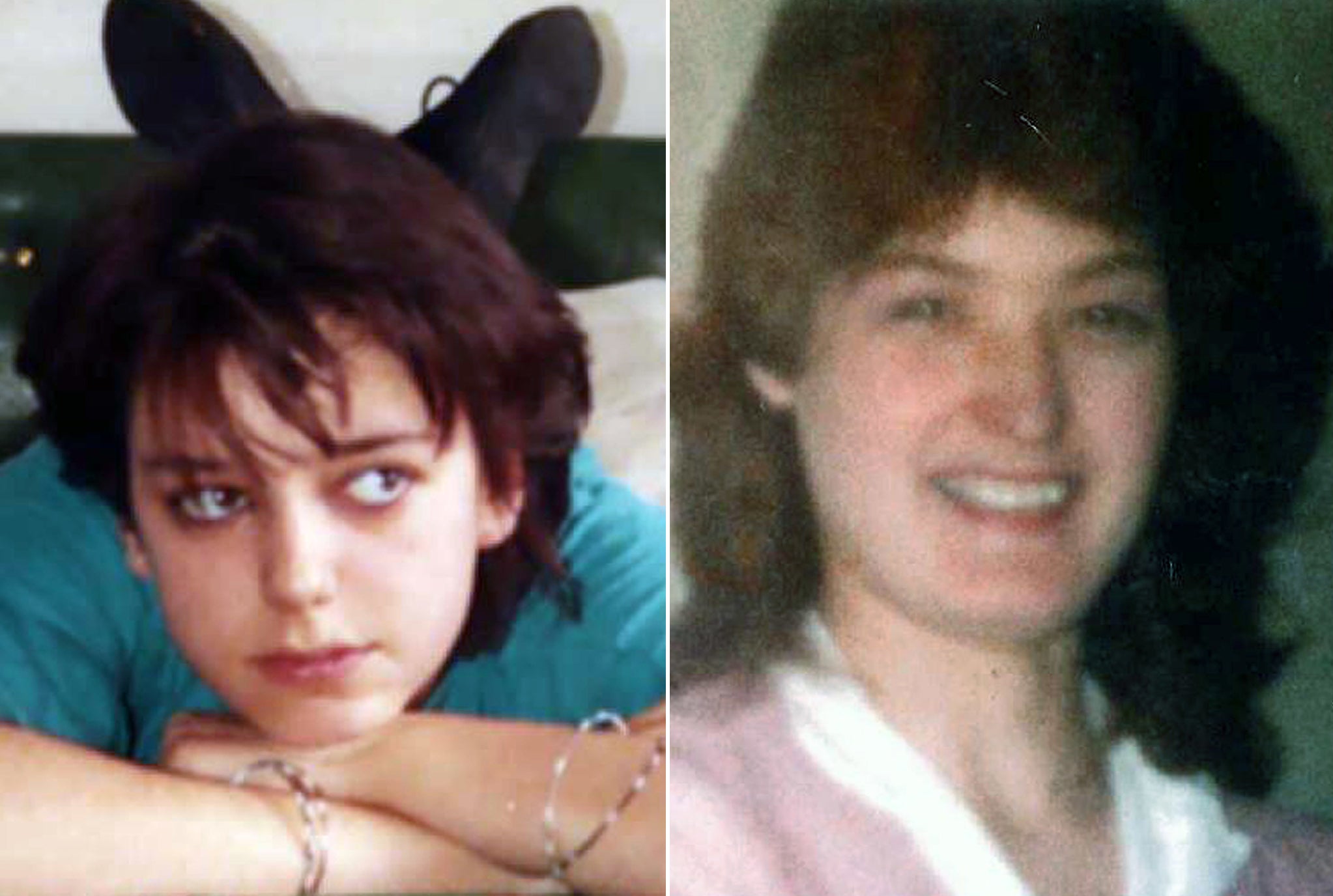 Caroline Pierce, 20 (left) and Wendy Knell, 25, were both murdered by Fuller in 1987