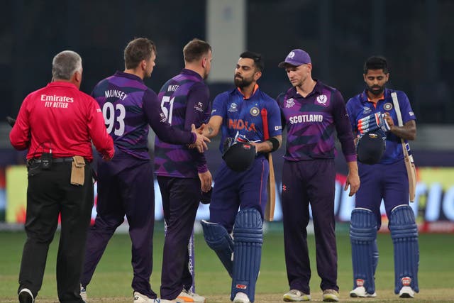 Kyle Coetzer believes Scotland need to go through disappointments such as the India thrashing in order to improve (AP Photo/Aijaz Rahi)