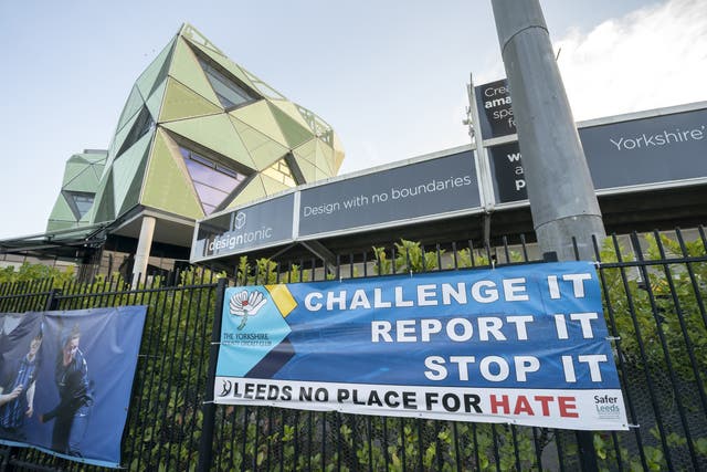 Yorkshire have a new chair following another damaging day to the club’s reputation (Danny Lawson/PA)