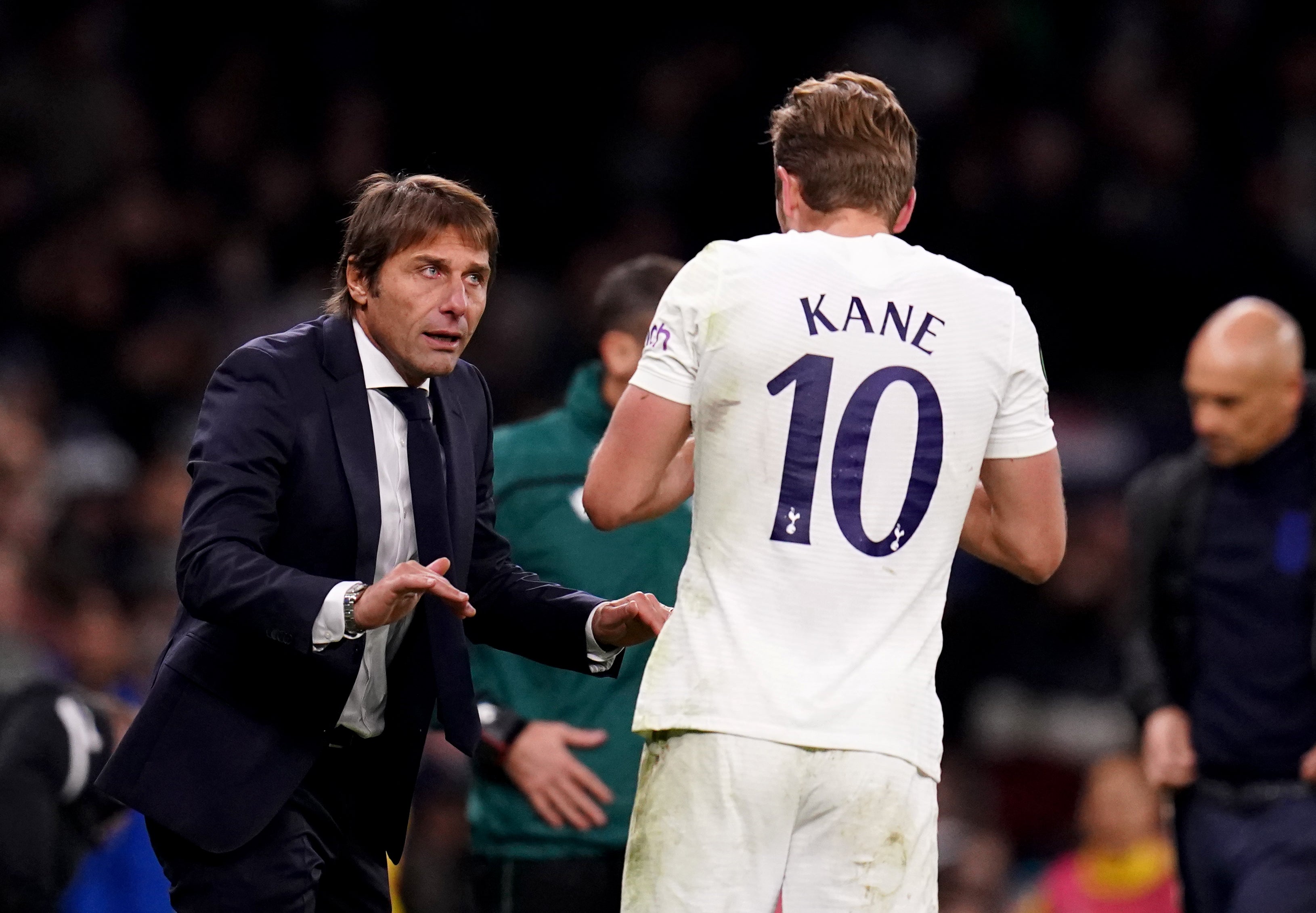 Conte knows he has to work to instil a winning mentality at Tottenham (John Walton/PA)
