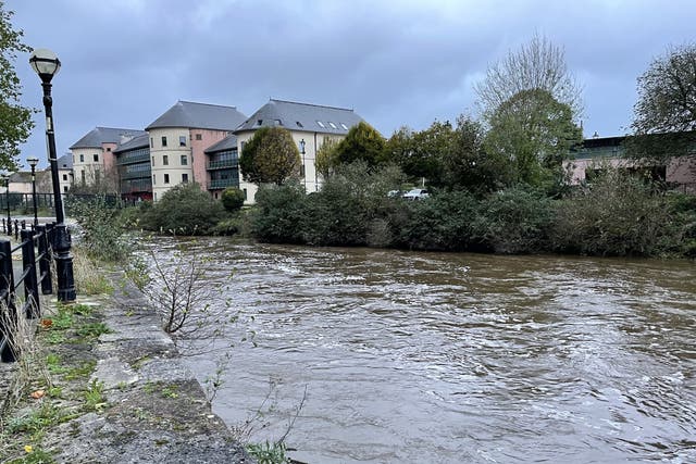 <p>The River Cleddau in Haverfordwest, Wales, where the paddleboarding tragedy occurred </p>