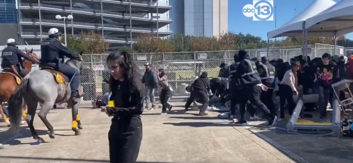Astroworld Festival: Hundreds seen stampeding past security hours before fatal crowd crush