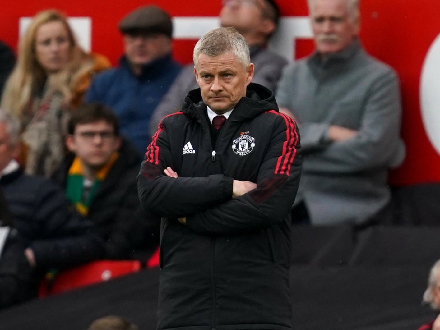 The Manchester United boss saw his team well beaten by rivals City