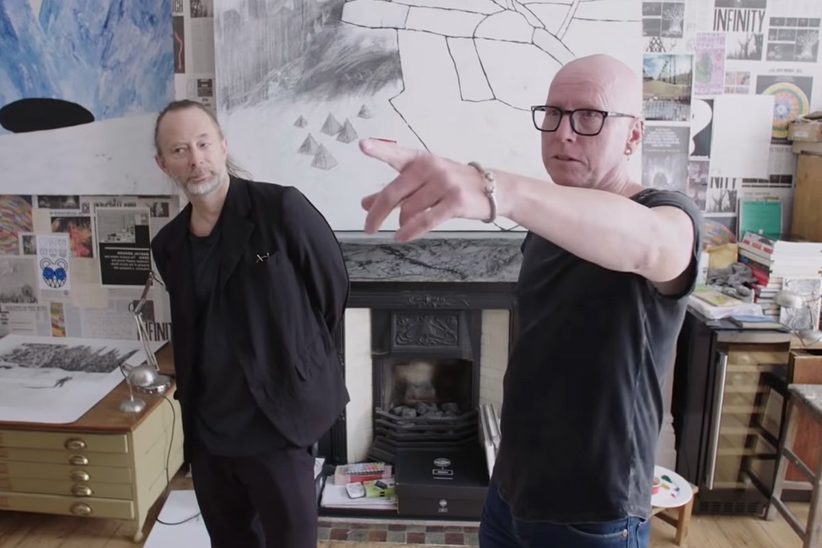 Stanley Donwood and Thom Yorke
