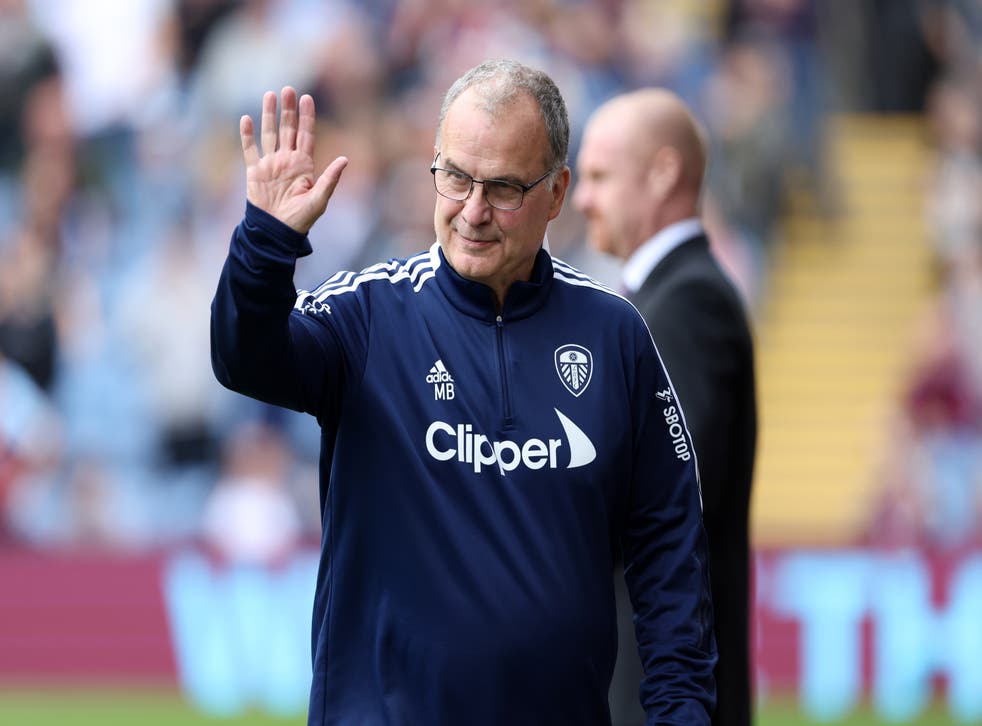 Leeds manager Marcelo Bielsa has been very complimentary about Leicester ahead of the Premier League match between the two clubs (Richard Sellers/PA)