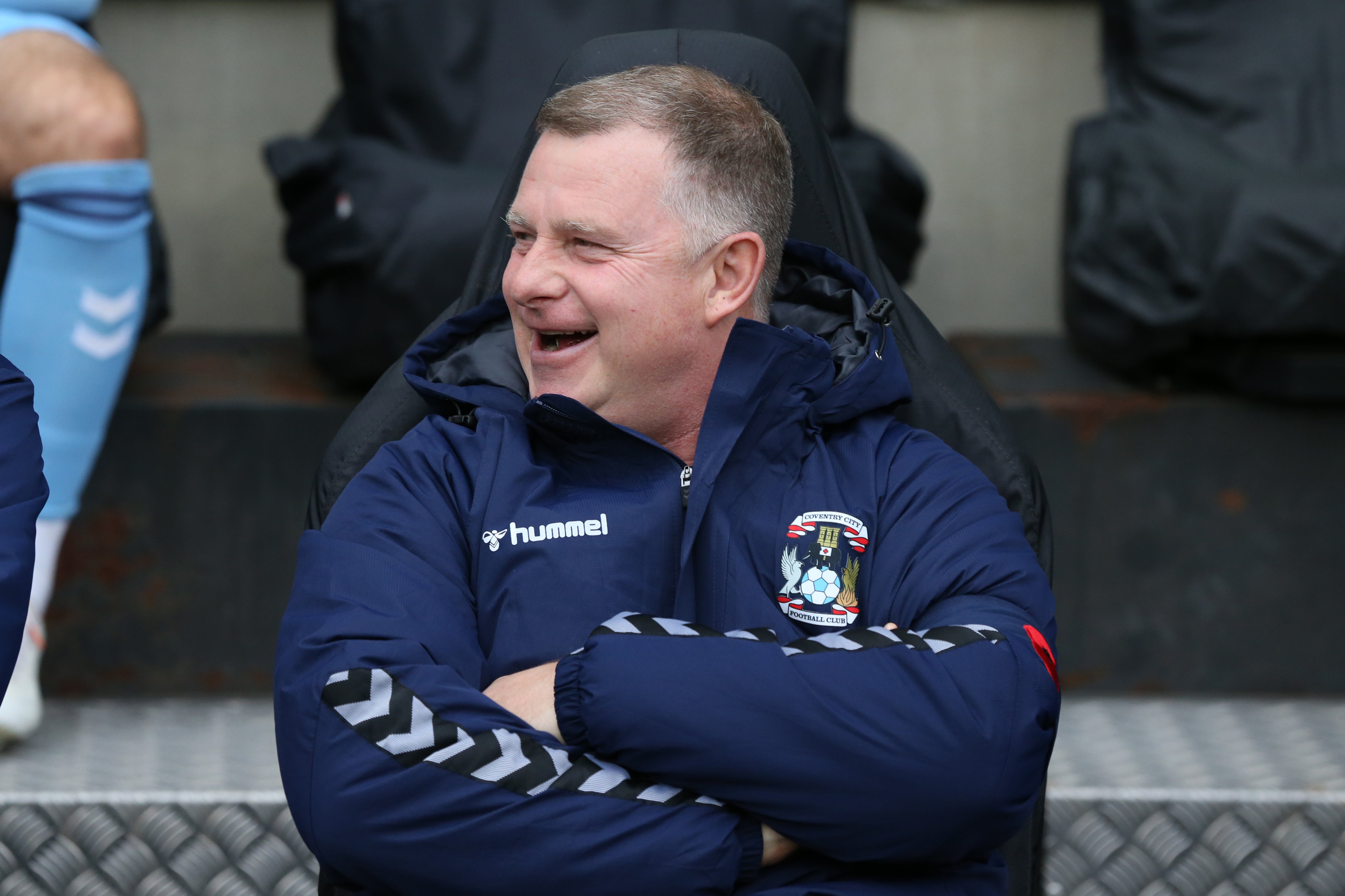 Robins is currently in charge at Coventry (Barrington Coombs/PA)
