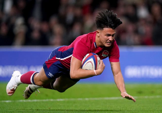 Marcus Smith delivered an eye-catching cameo during England’s 69-3 win over Tonga (Adam Davy/PA Images).