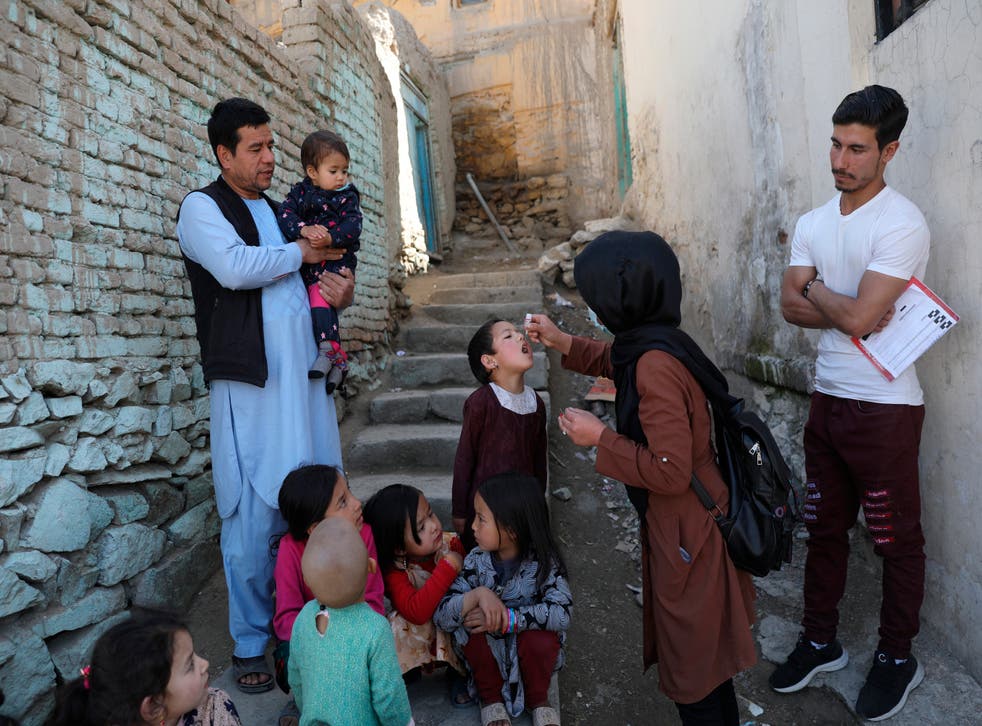 AFGANISTAN-POLIO-VACUNACION
