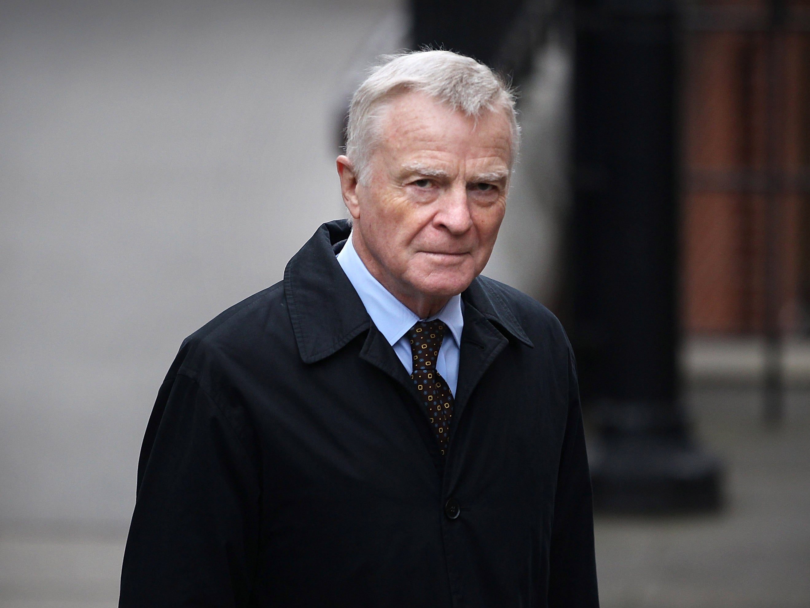 Max Mosley died earlier this year