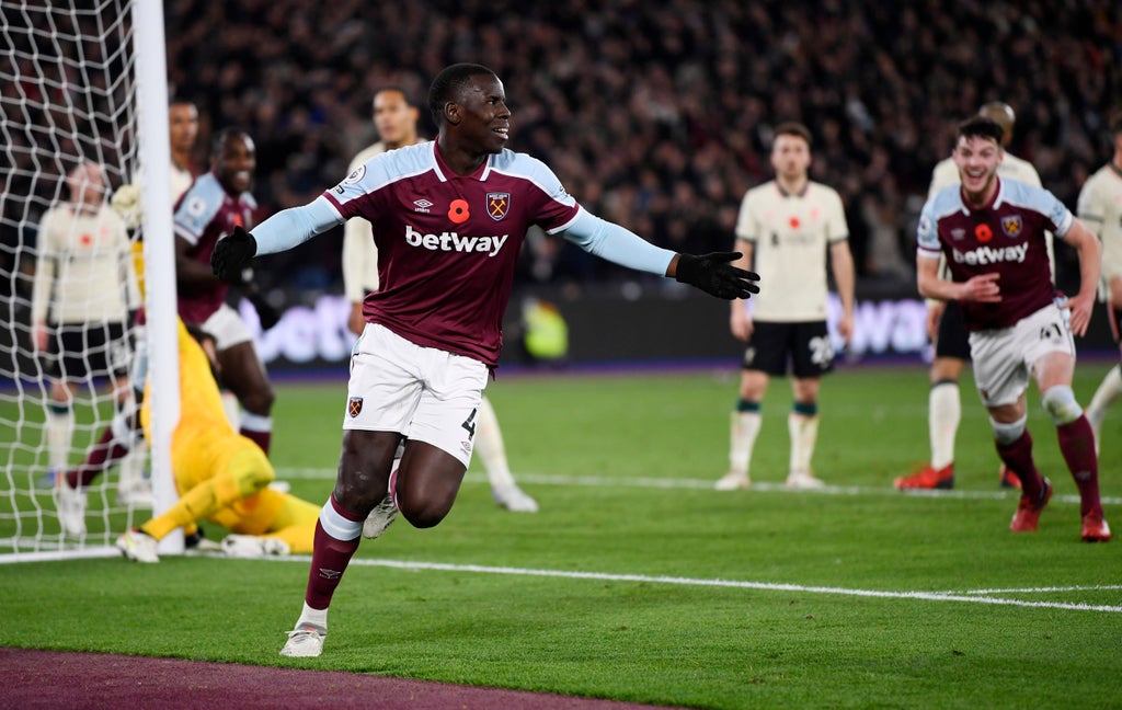West Ham vs Liverpool result: Reds’ unbeaten run ended by David Moyes’ high-flying Hammers