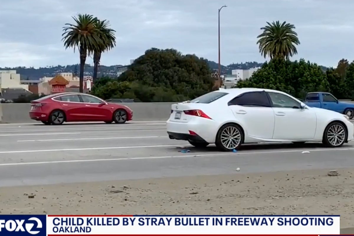 Toddler killed by stray bullet while sleeping in car on California ...