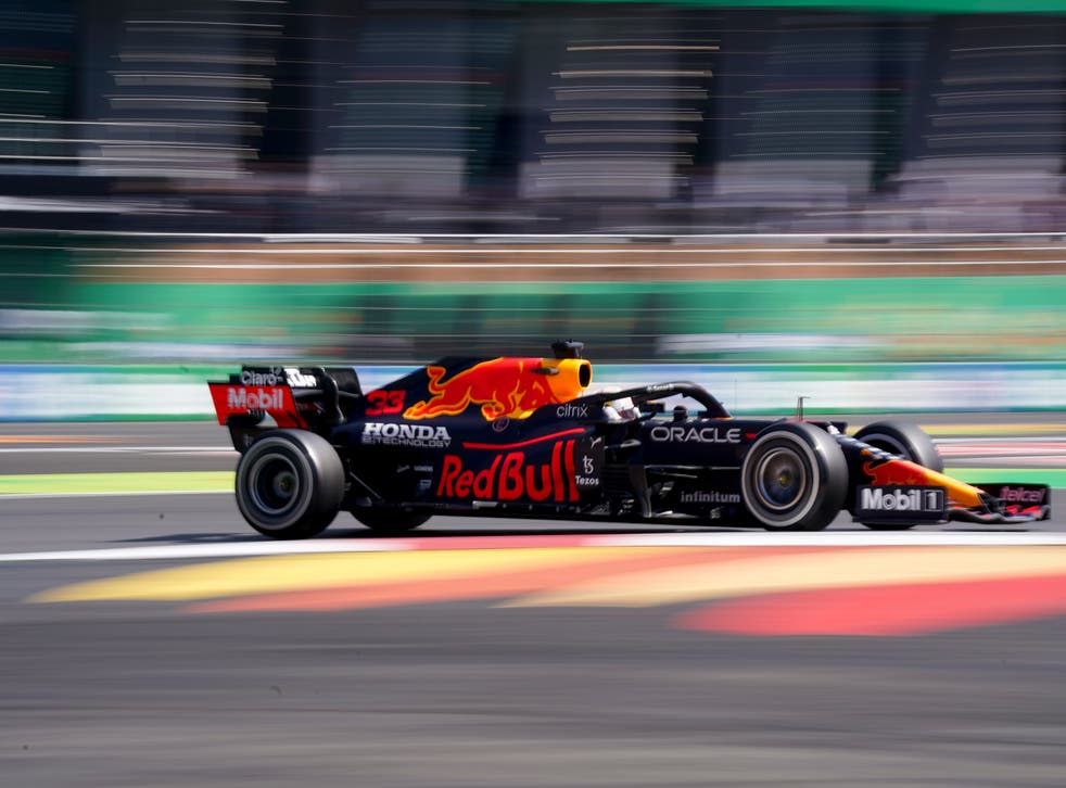 Red Bull’s Max Verstappen claimed victory in Mexico (Fernando Llano/AP)