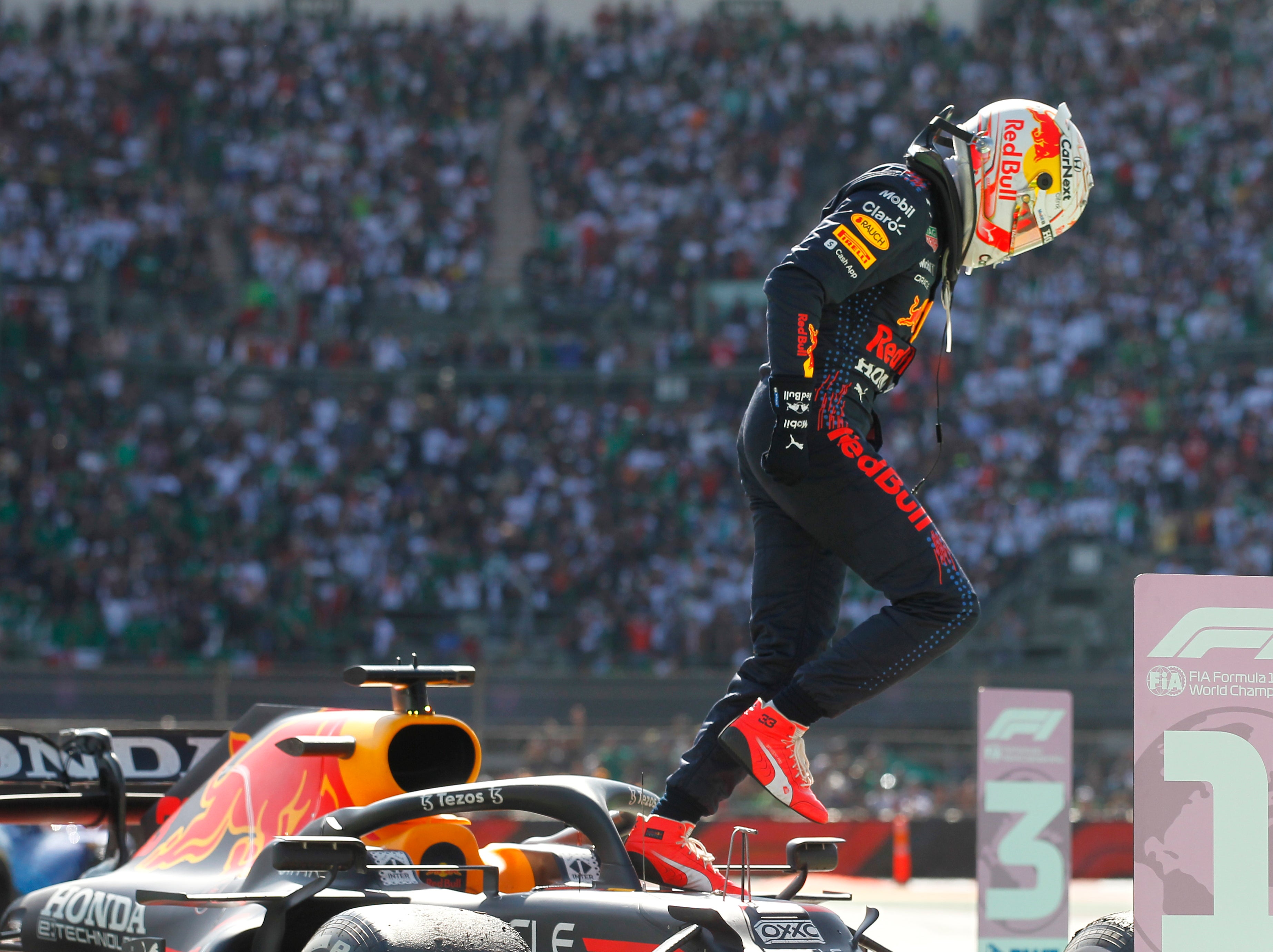 Max Verstappen dominated to win the Mexico City Grand Prix (Francisco Guasco, Pool Photo via AP)