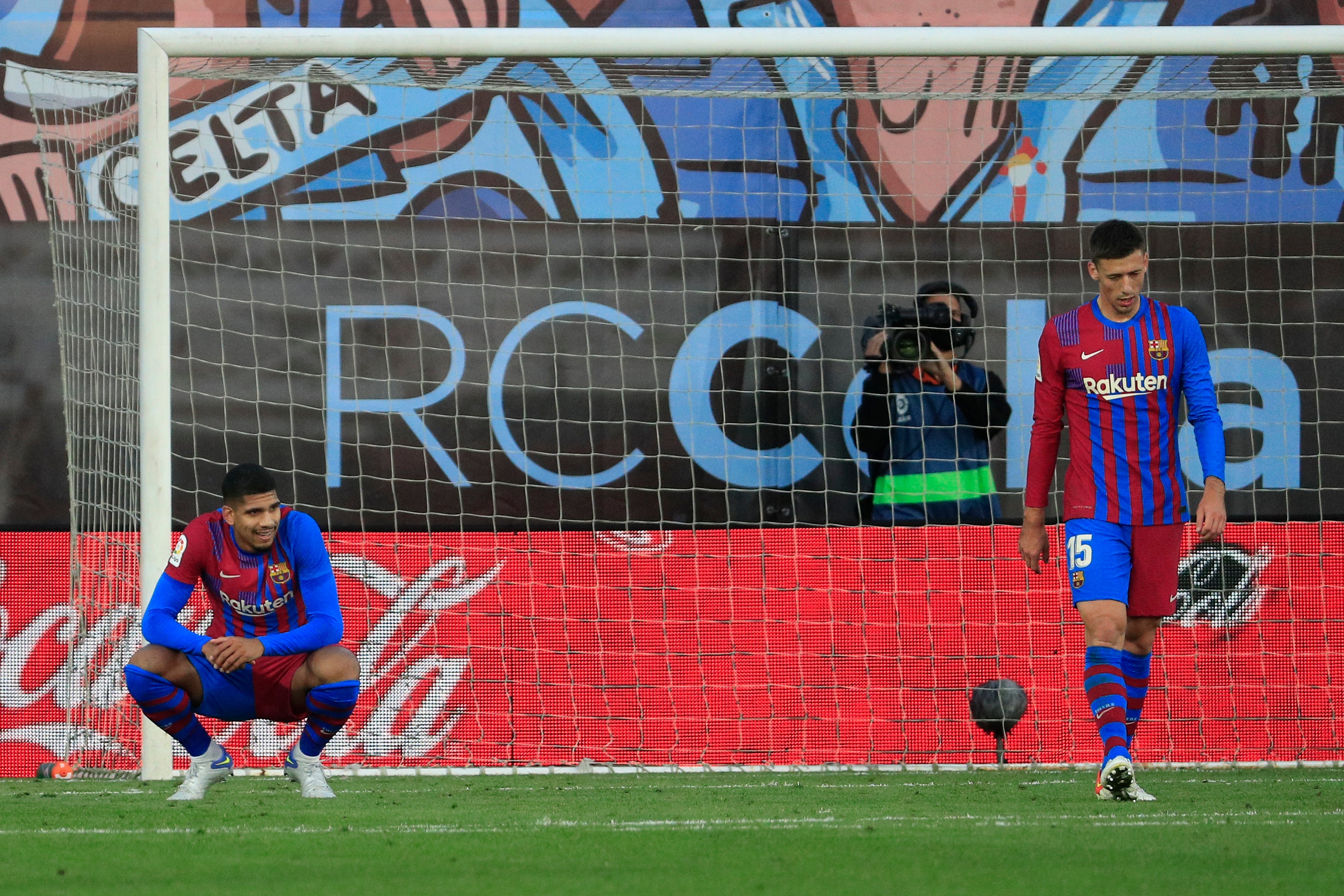 Barcelona threw away a 3-0 lead to draw at Celta Vigo (Lalo R. Villar/AP)