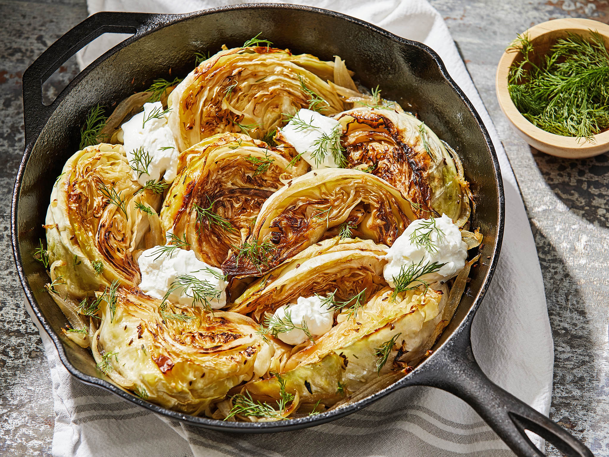 This dish realises cabbage’s full potential