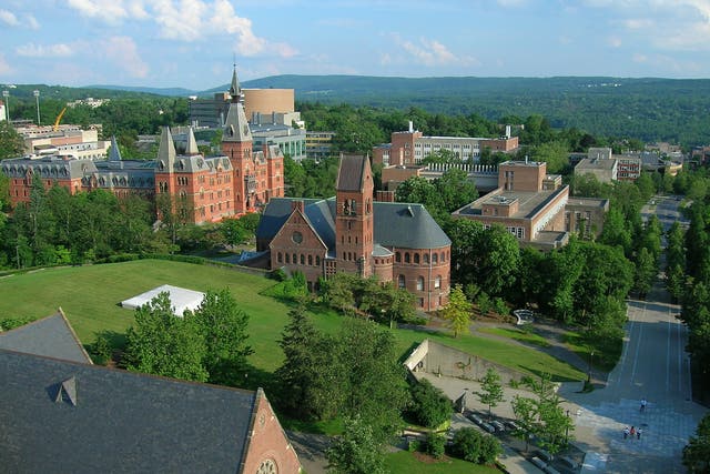 <p>Cornell University in Ithca, New York </p>