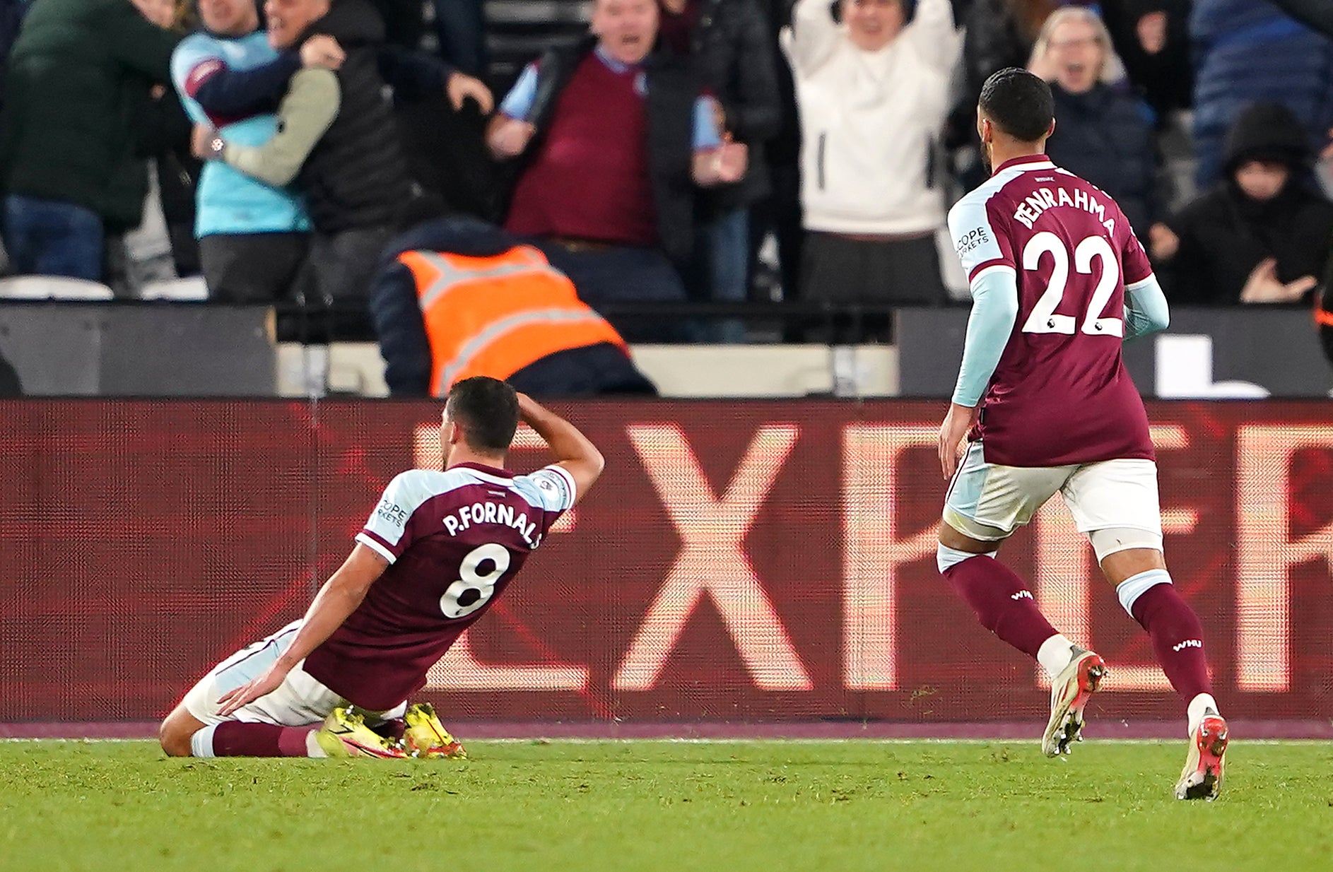 The Hammers secured a memorable 3-2 win over Liverpool on Sunday