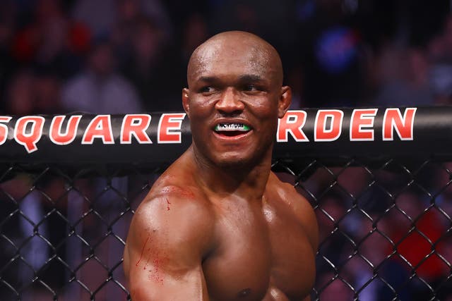<p>Kamaru Usman (pictured) is Conor McGregor’s preferred next opponent </p>
